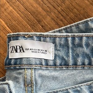 Zara Light Blue Denim Jeans